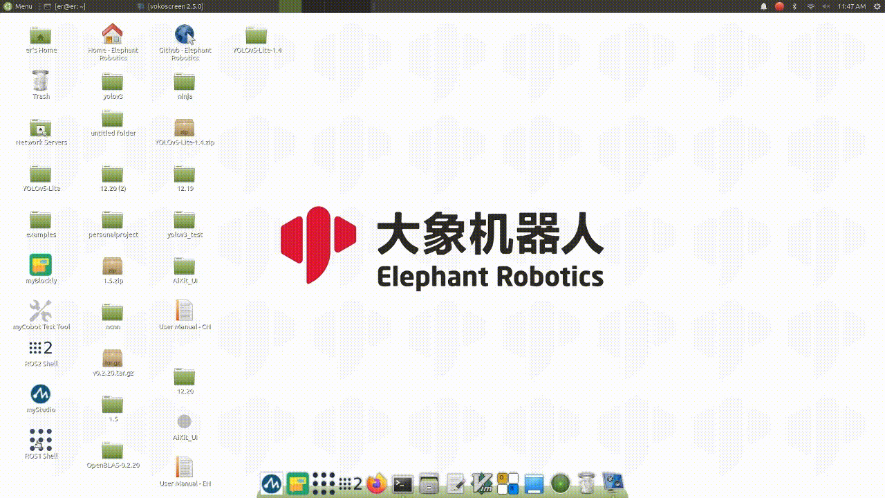 Elephant Robotics myCobot 280 M5 6-DOF Multi-functional Lightweight Intelligent Robotic Arm Collaborative Desktop Robot Arm