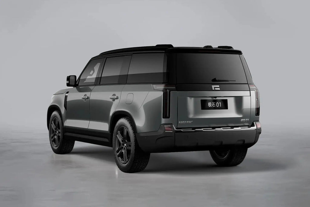 EV Suv Polar Stone 01 Jishi 01 automobile 2025 Electric Car 1.5T Exclusive 6 7 Seater 235km Hybrid New Energy Vehicles