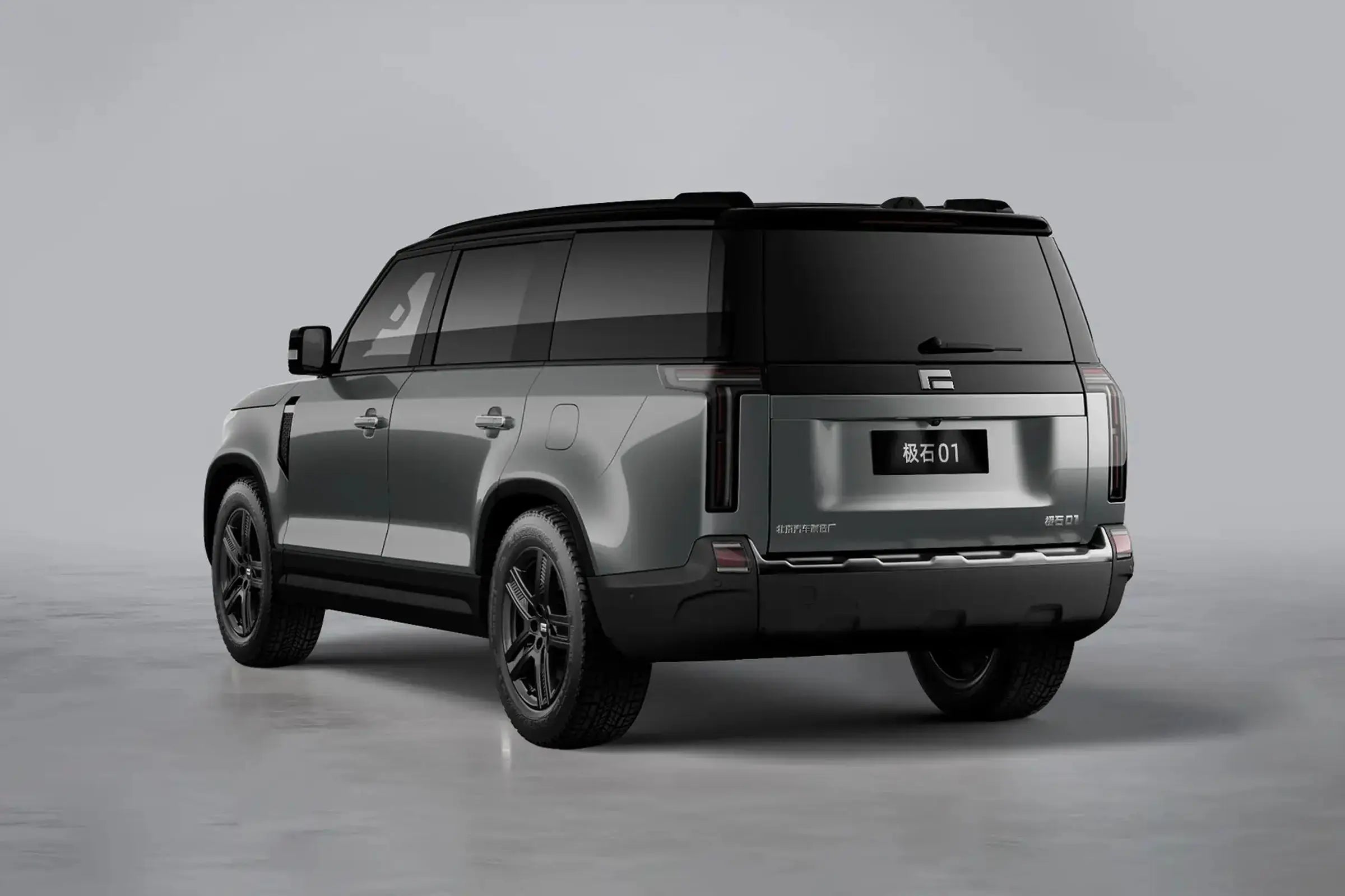 EV Suv Polar Stone 01 Jishi 01 automobile 2025 Electric Car 1.5T Exclusive 6 7 Seater 235km Hybrid New Energy Vehicles