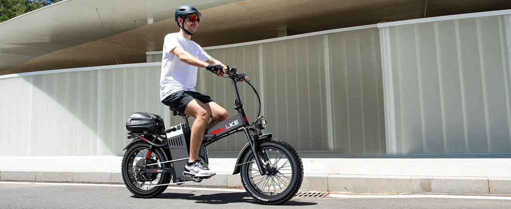 Wallke H9 ULTRA Portable Power Station Electric Bike 4000W 37MPH Fast Ebike for Adults 48V 55Ah Long Range E-Bike Torque Sensor