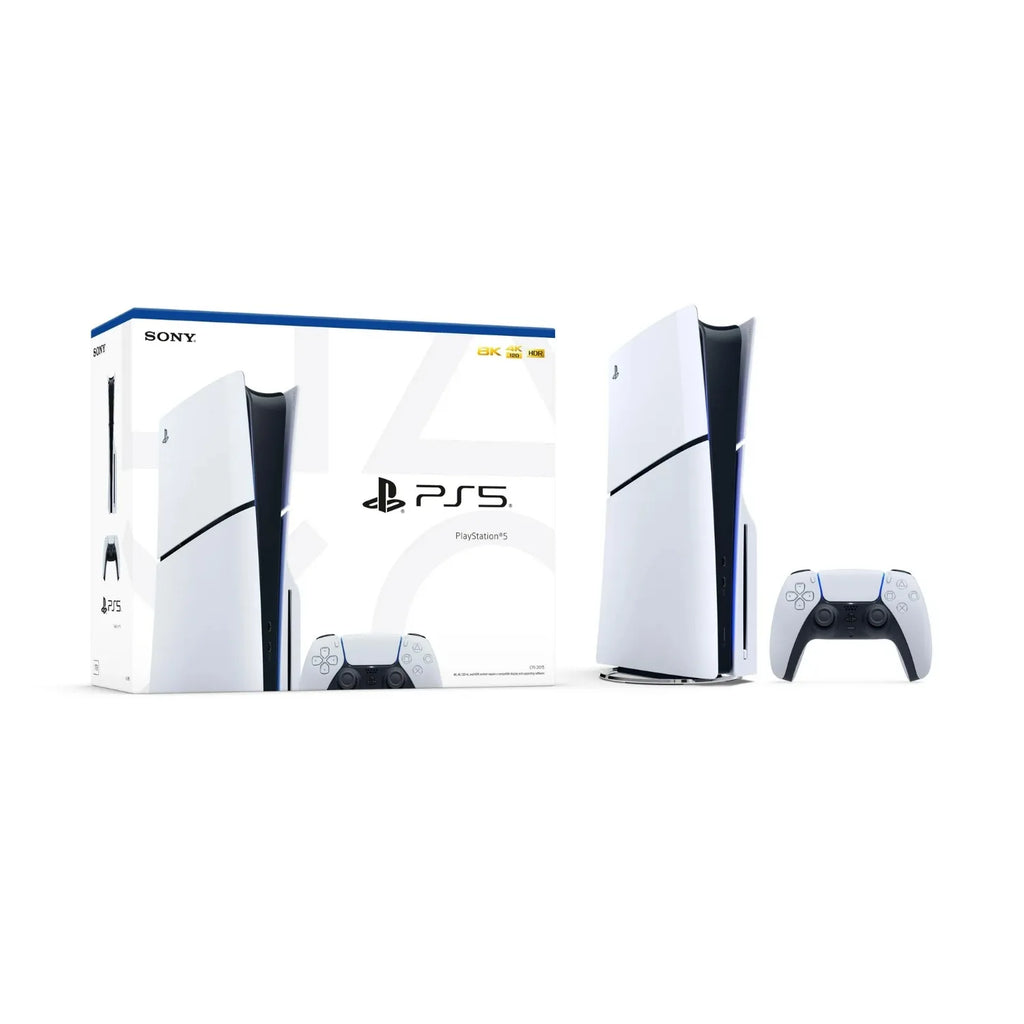 Sony PlayStation 5 Slim Gaming Console White Edition