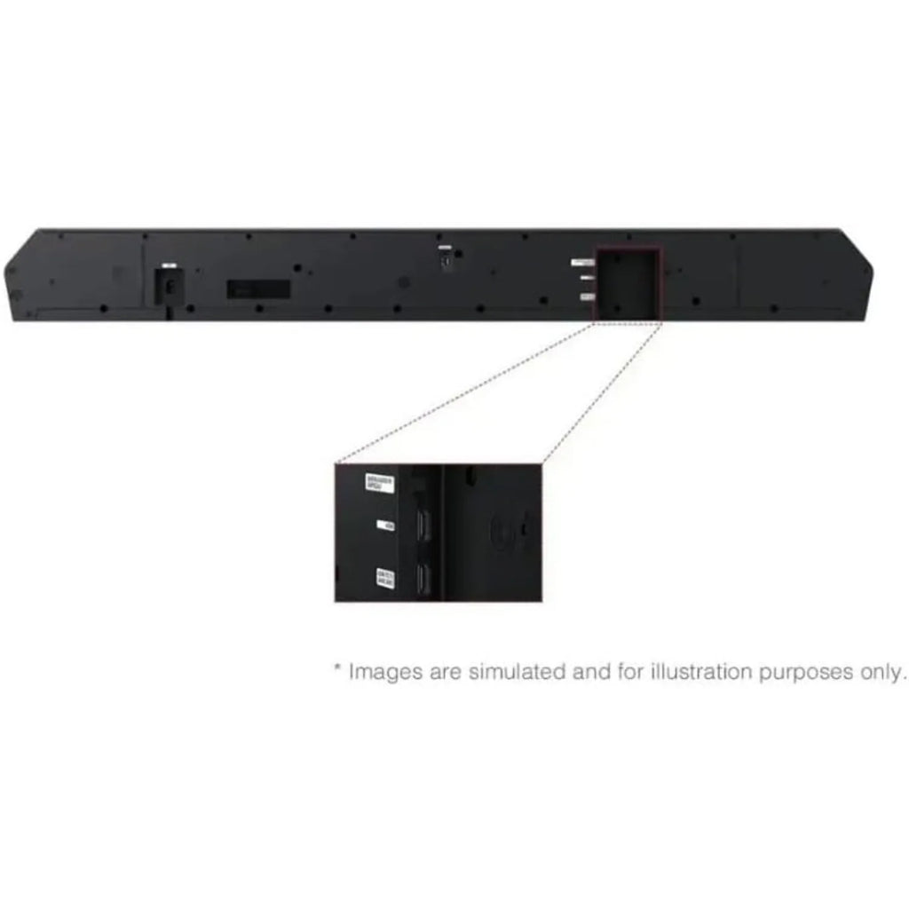 Samsung Q-Series HW-Q930F 9.1.4ch Soundbar with Subwoofer & Rear Speakers, Dolby Atmos, Wi-Fi, Black