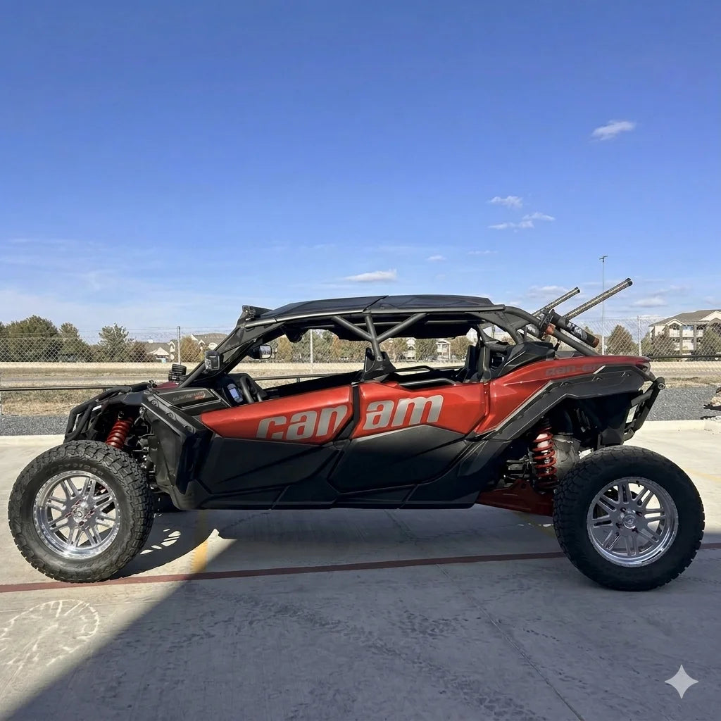Used 2023 C-a-n-A-m Ma-v-e-rick X3 X RS Turbo RR with Smart-Shox 72 Ready for shipping