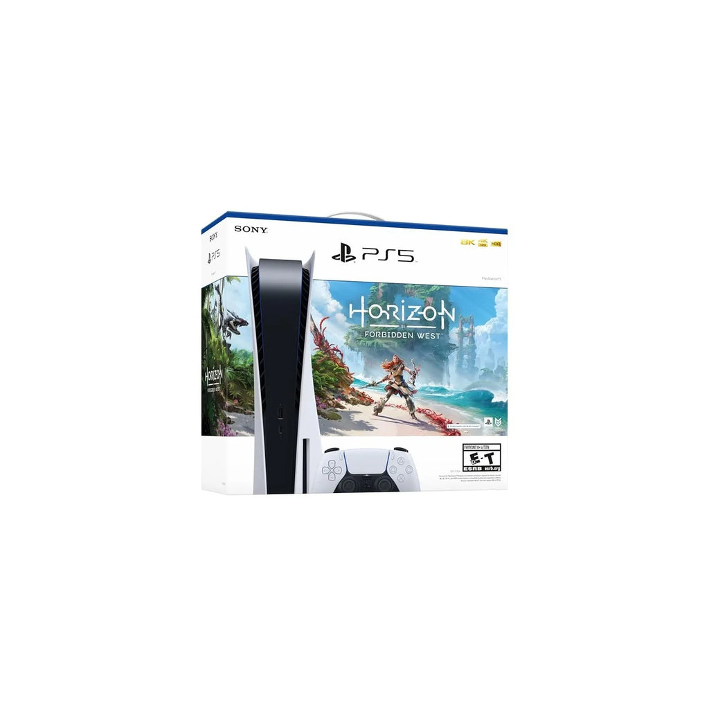 Sony PlayStation 5 Console 825GB, Horizon Forbidden West Bundle, Next-Gen Gaming System