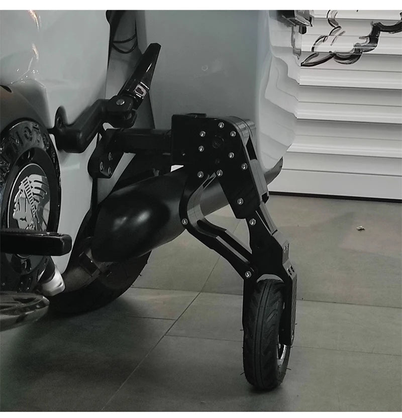 Motorcycle Stand Landing Gear System Electric Gear Auxiliary Parking for Harley Touring Indian Springfield Honda Gold Wing BMW