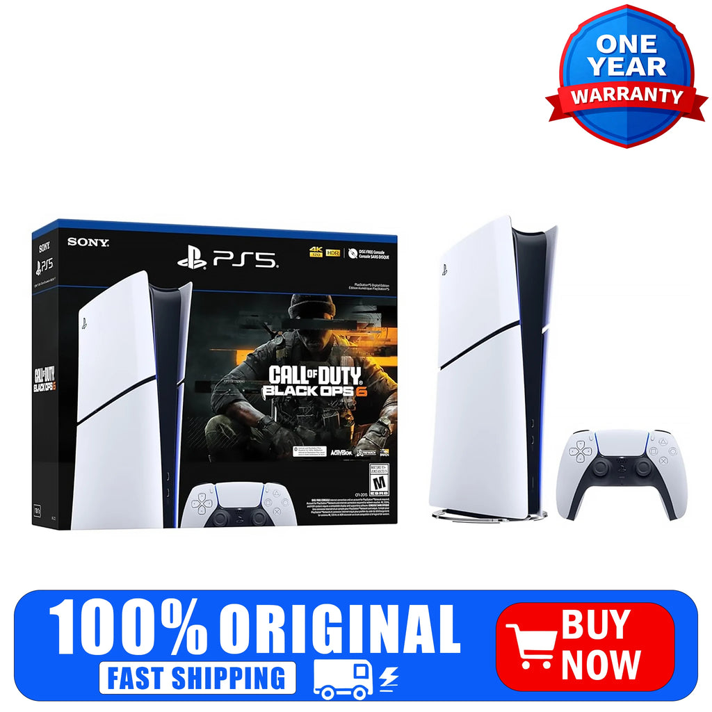 PlayStation 5 Digital Edition Slim Console – Call of Duty Black Ops 6 Bundle