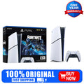 Sony PlayStation 5 Digital Edition Console Fortnite Cobalt Star Bundle, 825GB, White
