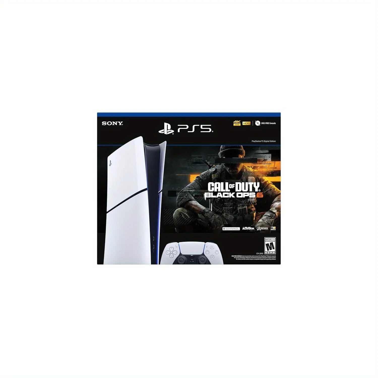 PlayStation 5 Digital Edition Slim Console – Call of Duty Black Ops 6 Bundle