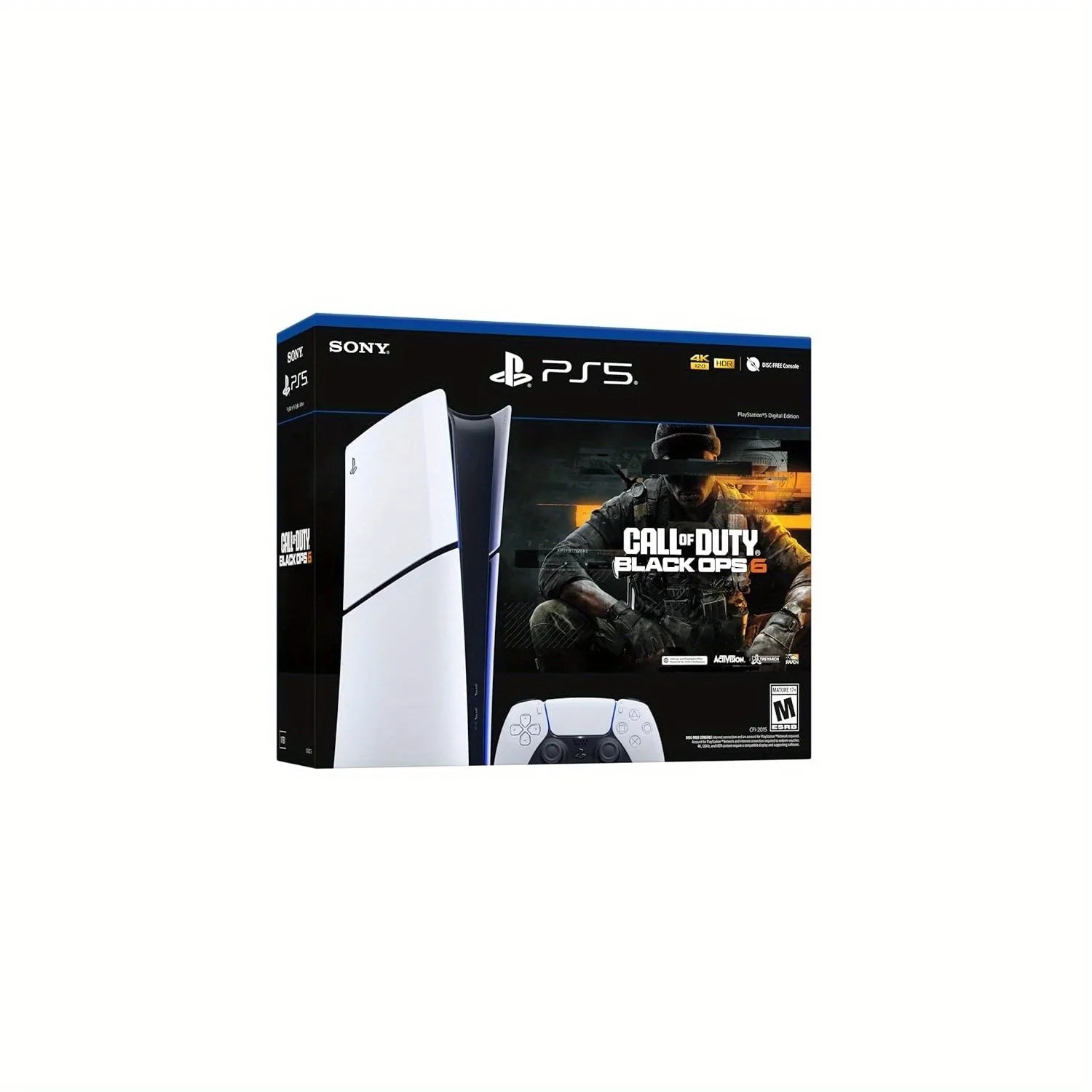 PlayStation 5 Digital Edition Slim Console – Call of Duty Black Ops 6 Bundle