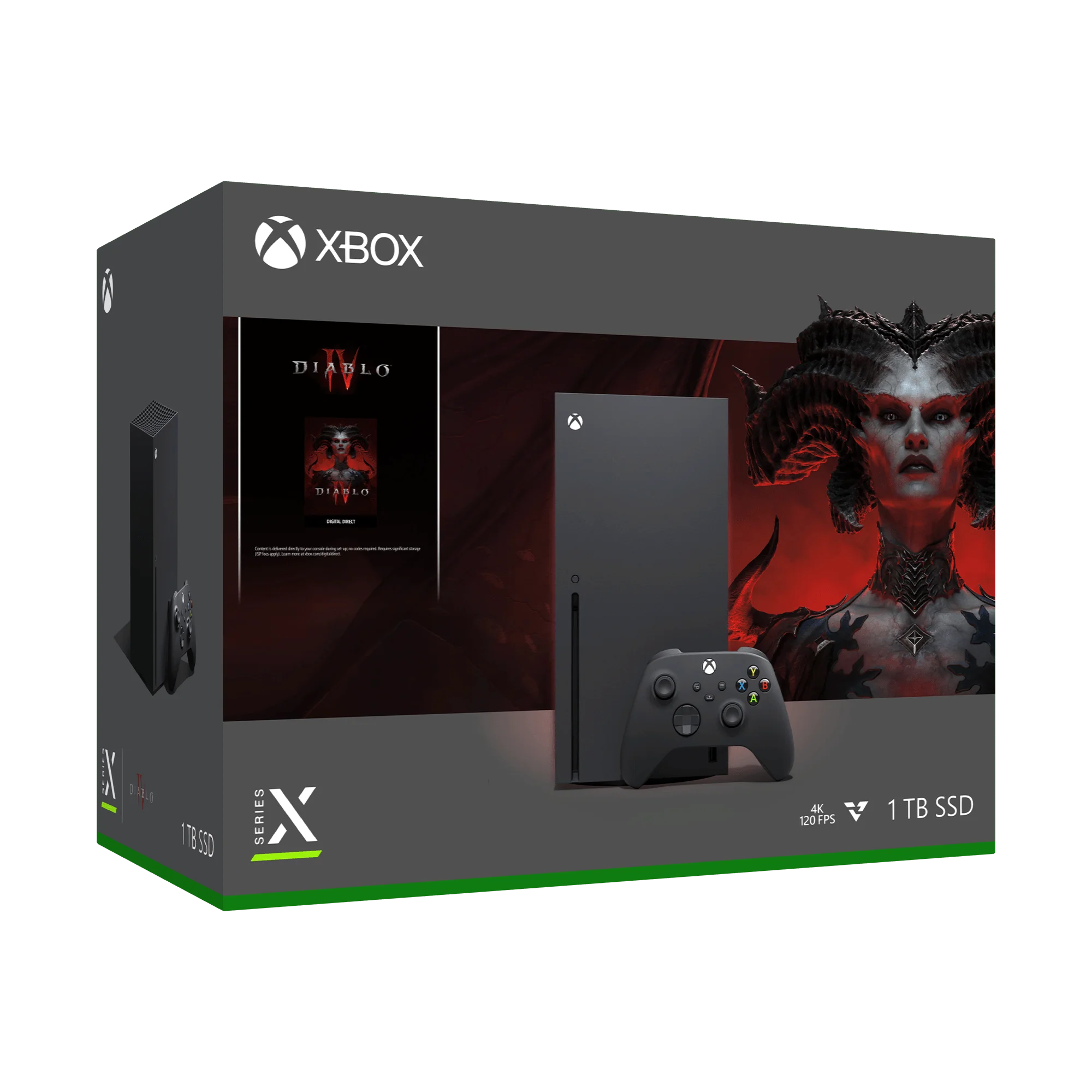 Microsoft Xbox Series X 1TB Console Diablo IV Bundle Black - Disc Edition
