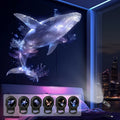 LED USB Projector Light 3/6pcs Projection Patterns- Adjustable Whale Butterfly Jellyfish Starfish Night Light Festival Gift