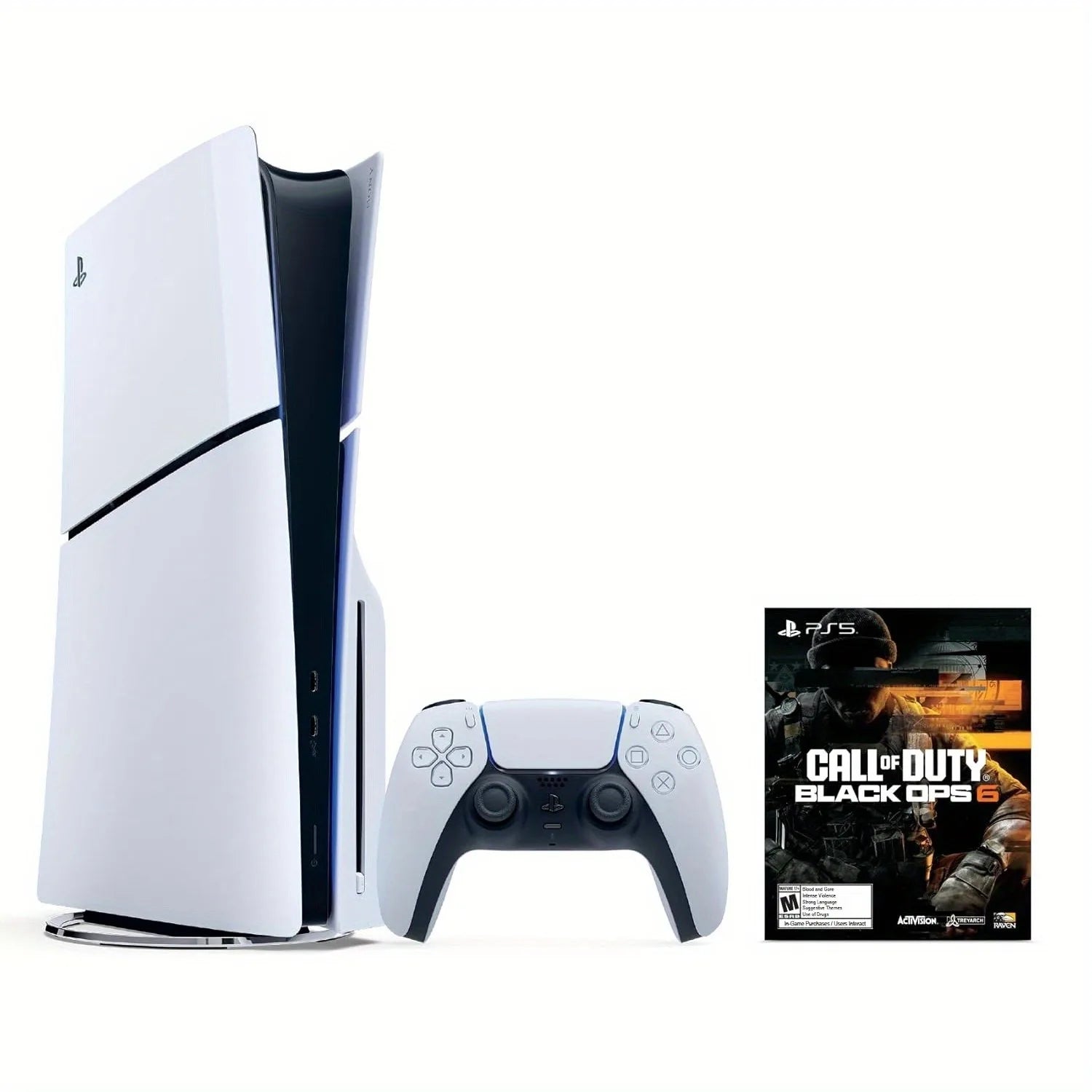 Sony Playstation 5 Slim Disc Edition console – Call of Duty: Black Ops 6 Bundle