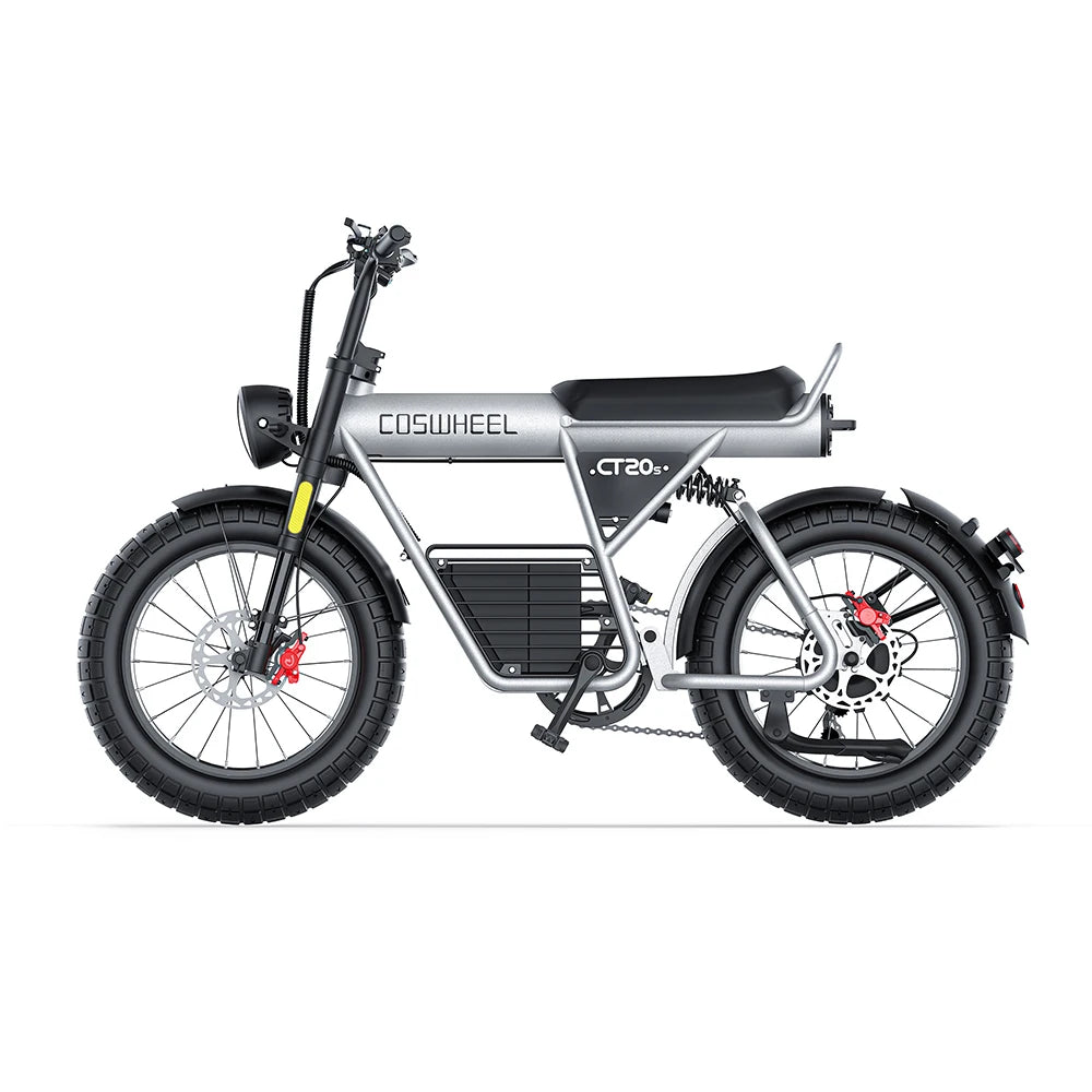 COSWHEEL CT20S 1500W E-Bike 60V 27.5Ah Battery 65km/H 120km Range Adults electric bike 20X5" Fat Tire EBike e bicycle