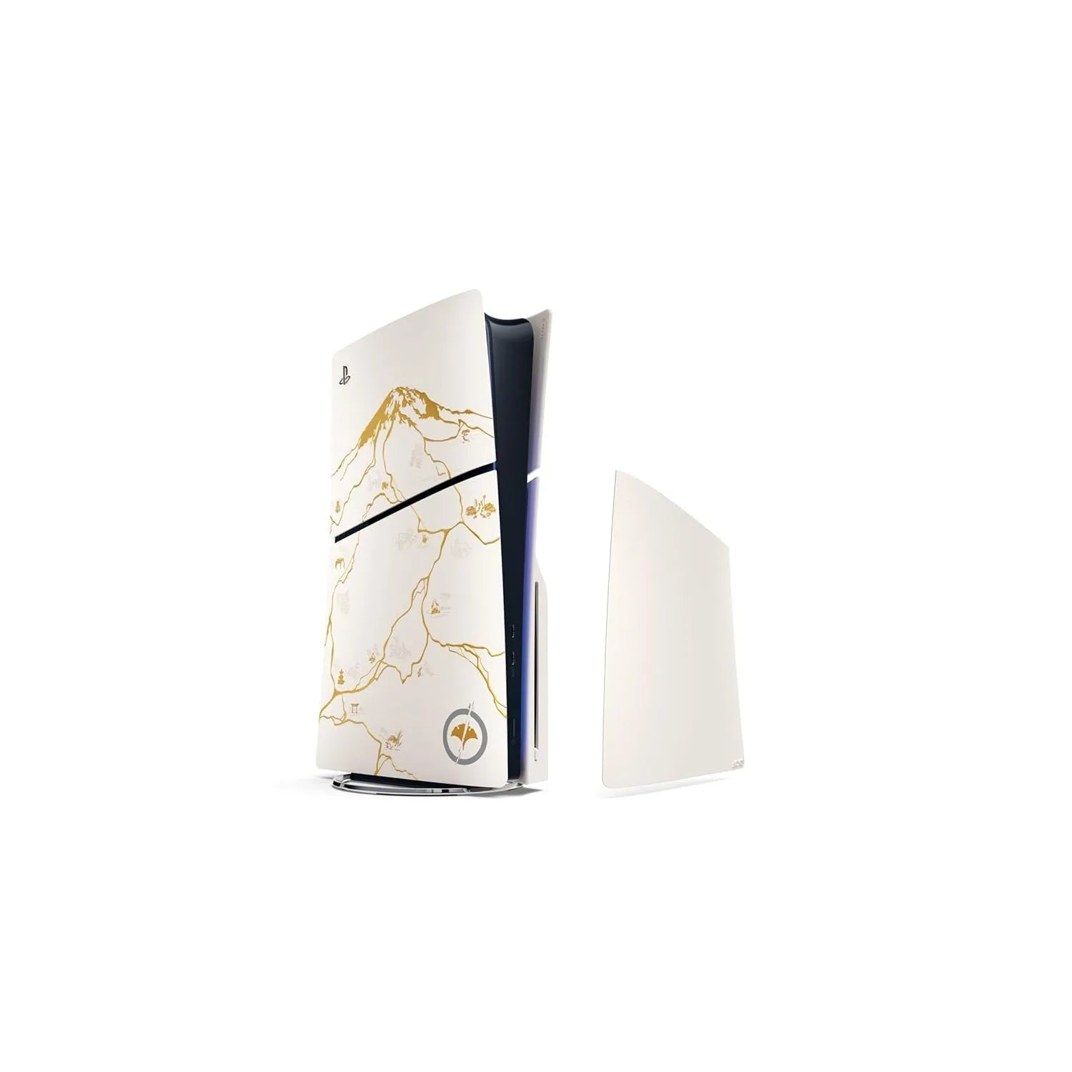 Sony PlayStation 5 Slim Console – Ghost of Yōtei Gold Limited Edition Bundle (Disc Edition)