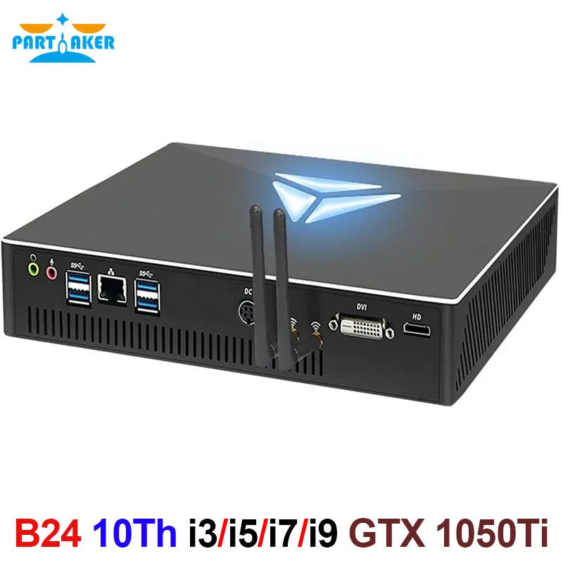 10th Gen Mini Gaming PC Intel Core I9 10900F Gigabyte Nvidia GTX 1650/1050Ti 4G Desktop Computer 2*DDR4 NVMe Windows 11 Pro WiFi