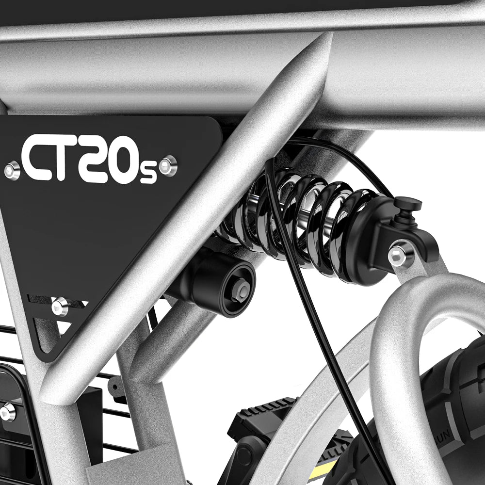 COSWHEEL CT20S 1500W E-Bike 60V 27.5Ah Battery 65km/H 120km Range Adults electric bike 20X5" Fat Tire EBike e bicycle