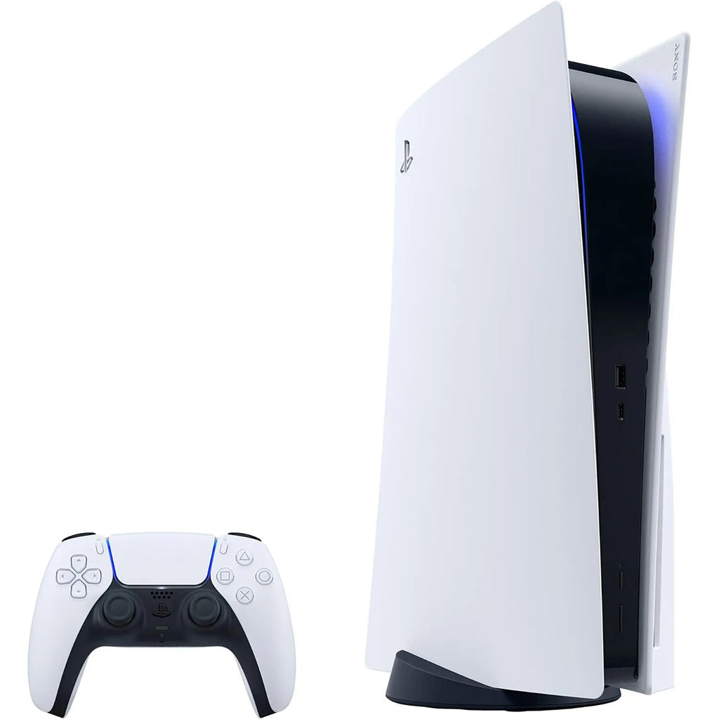 Sony PS5 Gaming Console Disc Edition, White, with God of War Ragnarök Included