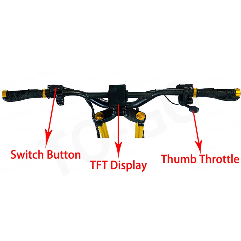 KB Wolf King GT Pro 2000W*2 Dual Motor 72V 35Ah Battery 11inch Run-proof Tires TFT Display Sine Wave Controller Electric Scooter