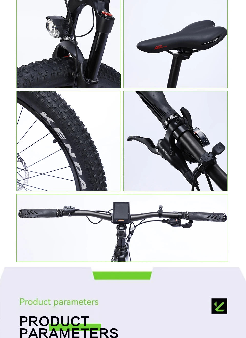 US Stock🚴 AKEZ 27.5" Electric Bike, 48V 500W Bafang Motor, 13Ah Lithium Battery, Powerful E-Bike for Adults