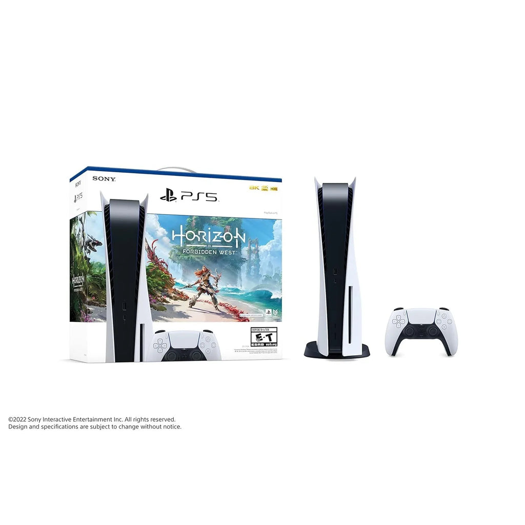 Sony PlayStation 5 Console 825GB, Horizon Forbidden West Bundle, Next-Gen Gaming System