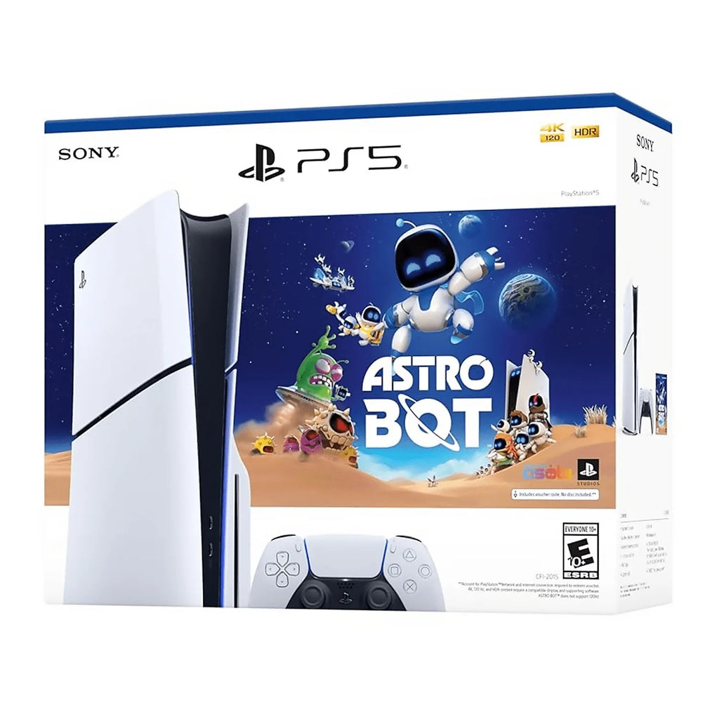 Sony PlayStation 5 Slim Console Disc Edition – ASTRO BOT Game Bundle–Includes DualSense Wireless Controller