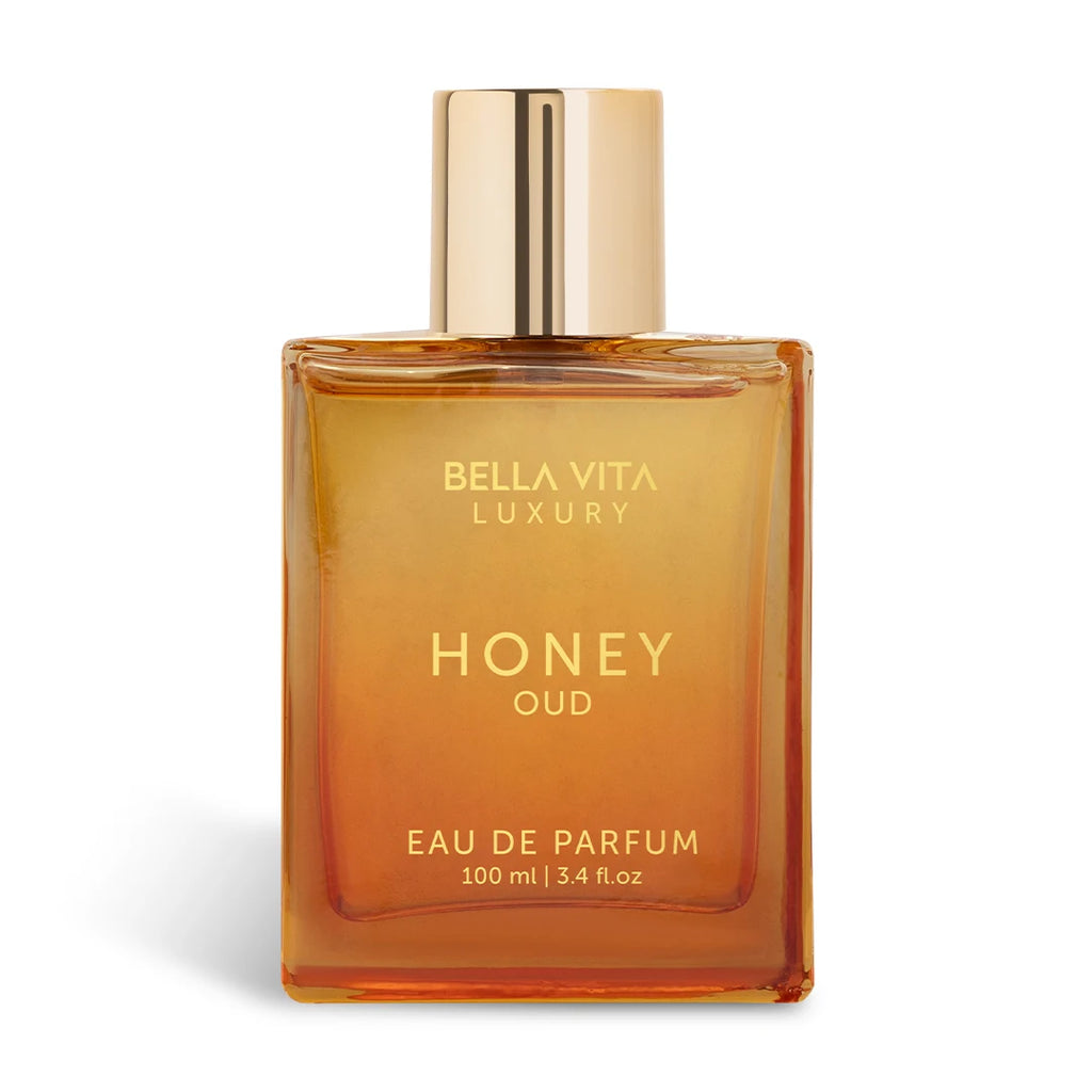 100ML Original Bella Vita Luxury Honey Oud Eau De Parfum Arabian Women's Perfume Cologne Long-Lasting Unisex Fragrance Makeup