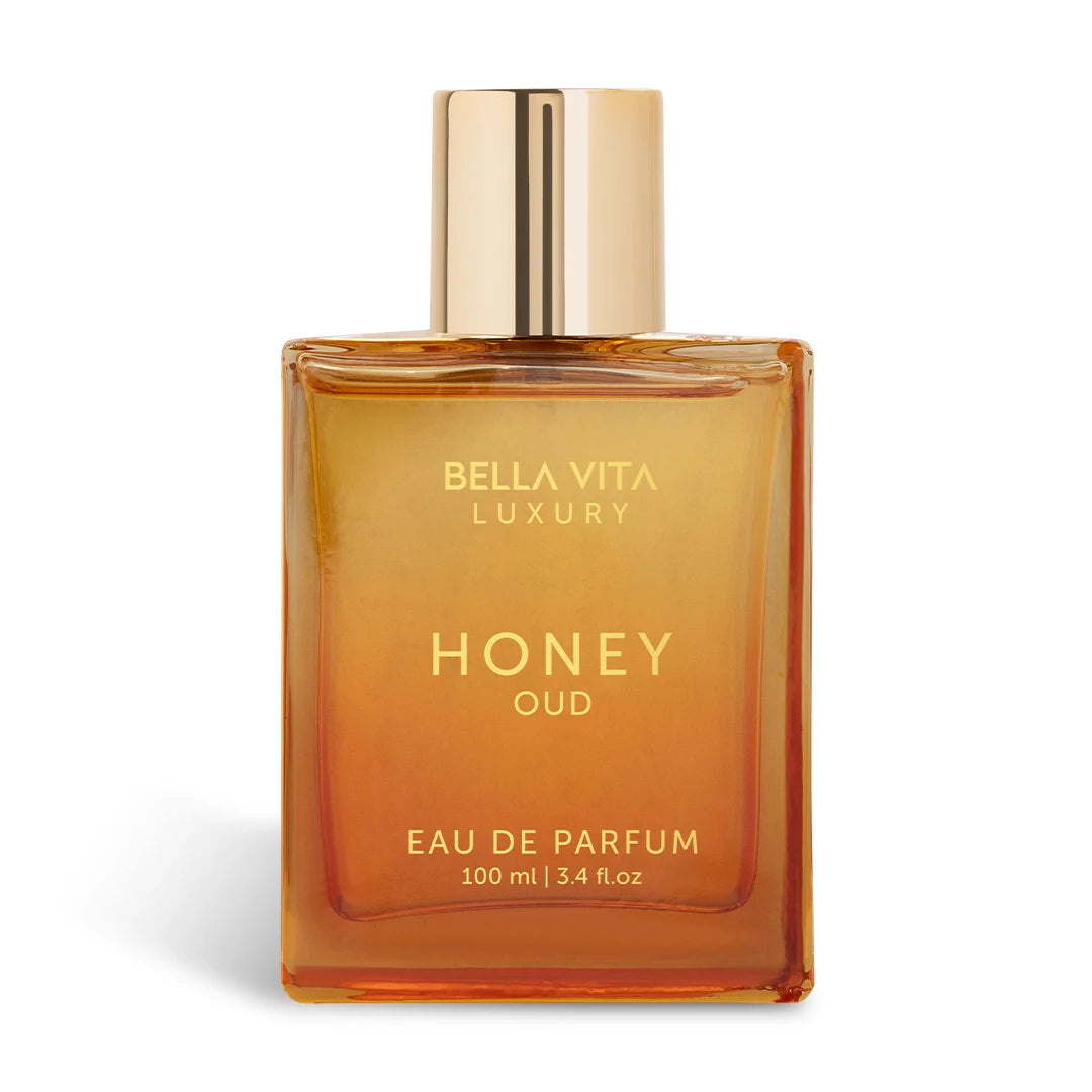 100ML Original Bella Vita Luxury Honey Oud Eau De Parfum Arabian Women's Perfume Cologne Long-Lasting Unisex Fragrance Makeup