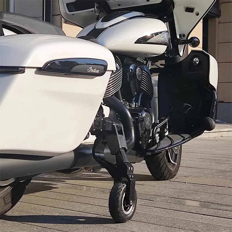 Motorcycle Stand Landing Gear System Electric Gear Auxiliary Parking for Harley Touring Indian Springfield Honda Gold Wing BMW