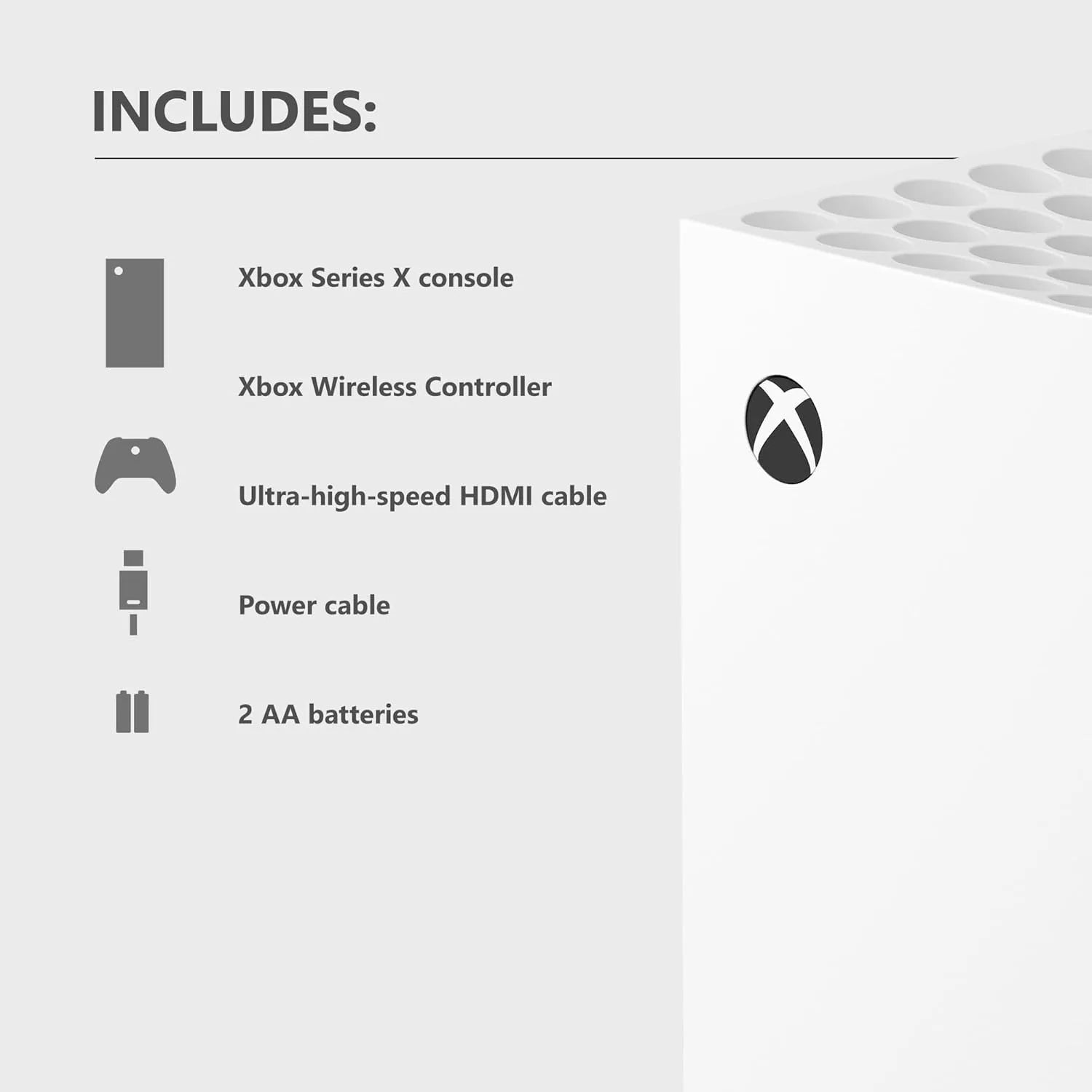 Microsoft Xbox Series X 1TB All Digital Console (Disc Free) White