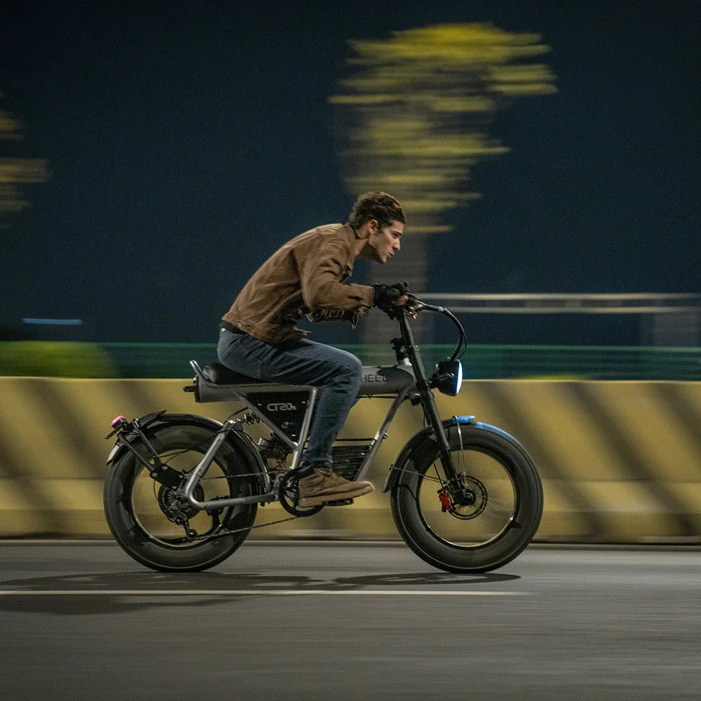 COSWHEEL CT20S 1500W E-Bike 60V 27.5Ah Battery 65km/H 120km Range Adults electric bike 20X5" Fat Tire EBike e bicycle