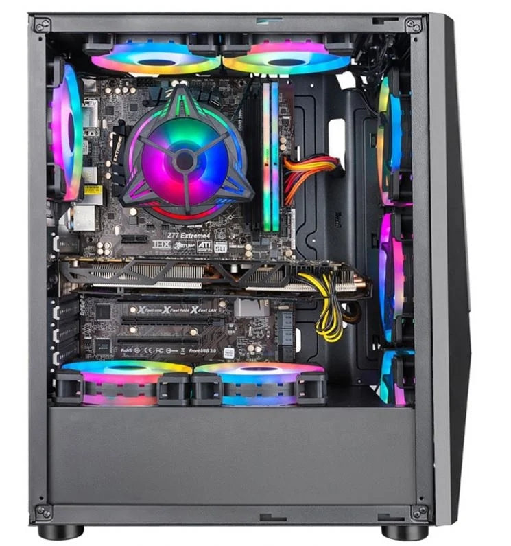High Quality Prebuilt Pc Core I5-10400 10th Generation 2.9Ghz Computadoras DDR4 8GB SSD HDD Win 10 Workstation Desktop Computer