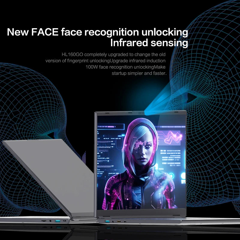 Original Equipment Manufacturer New Intel I3-8109U 16-inch Touch Screen Laptop Face Recognition Unlock Windows 11 Pro 32G RAM
