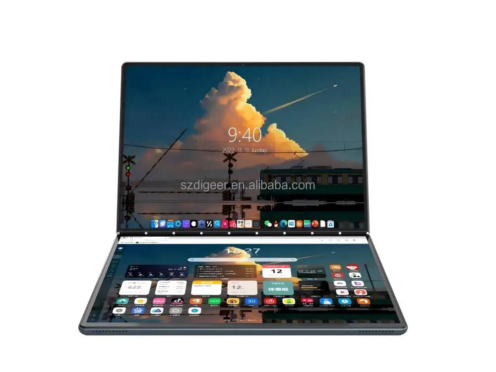 OEM Factory New 11-Inch Dual Touchscreen Metal Business Laptop Intel I3-1215U CPU 16GB RAM + 512GB/1TB SSD Windows 11 1920x1200