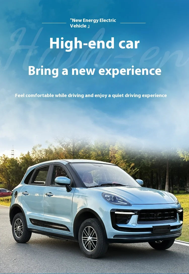 Low Speed LHD Left-Steering Mini Electric Four-Wheel Vehicle New Energy Electric Dual-Purpose Car Home Use 5-Seater 4-Door