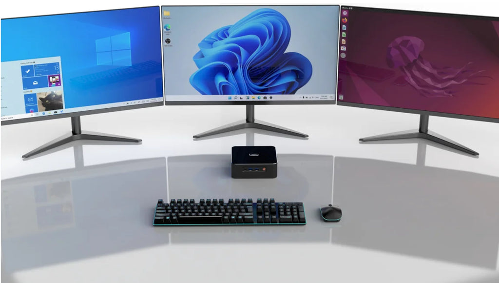 Custom Windows 11 Pro Gaming PC with AMD R-ryzen 9 7940HS Type-C Thunderbolt3 Port HD+DP4K 60Hz Support US/EU Plugs