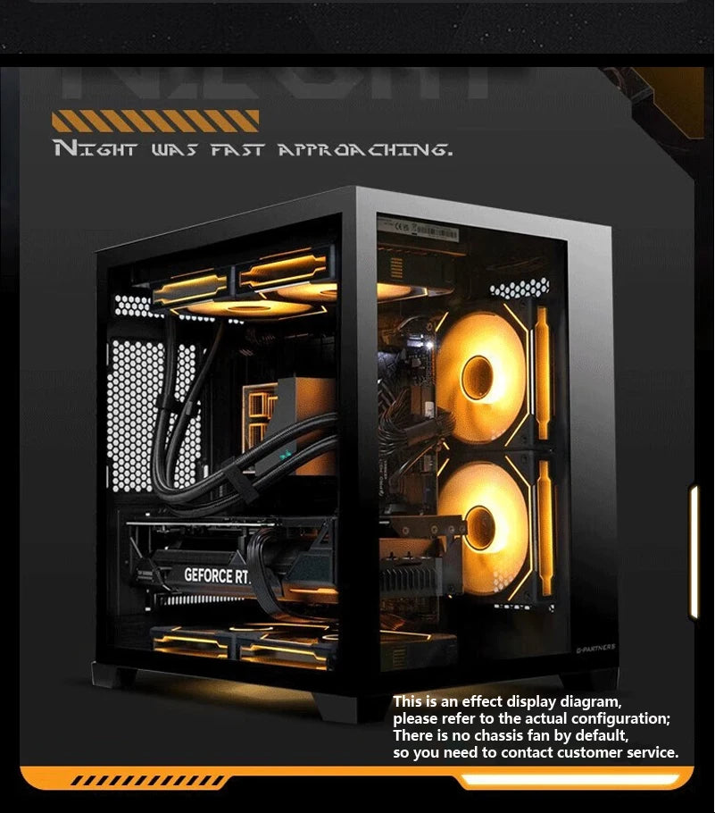Intel Taifast New Design Gaming PC High Configuration I7  Processor Brand for Personal Use DIY Assembly Desktop PC SSD 3-year