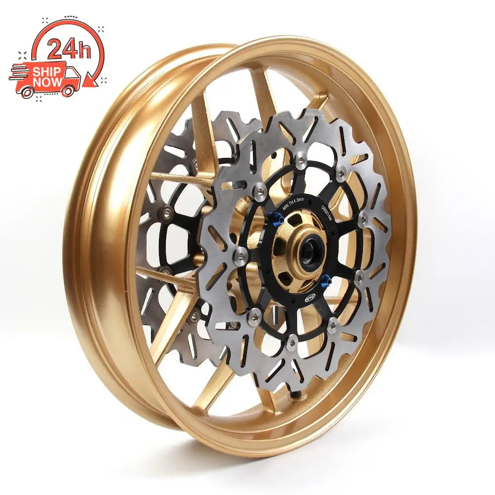 For Honda CBR600RR 2007 - 2017 Front Rear Wheel Rim Set Brake Disc Rotor CBR 600 RR 2008 2009 2010 2011 2012 2013 2014 2015 2016