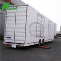 Enclosed Vehicle Car Carrier Transport Semi Trailer for SUV Luxury Race Car Transporting