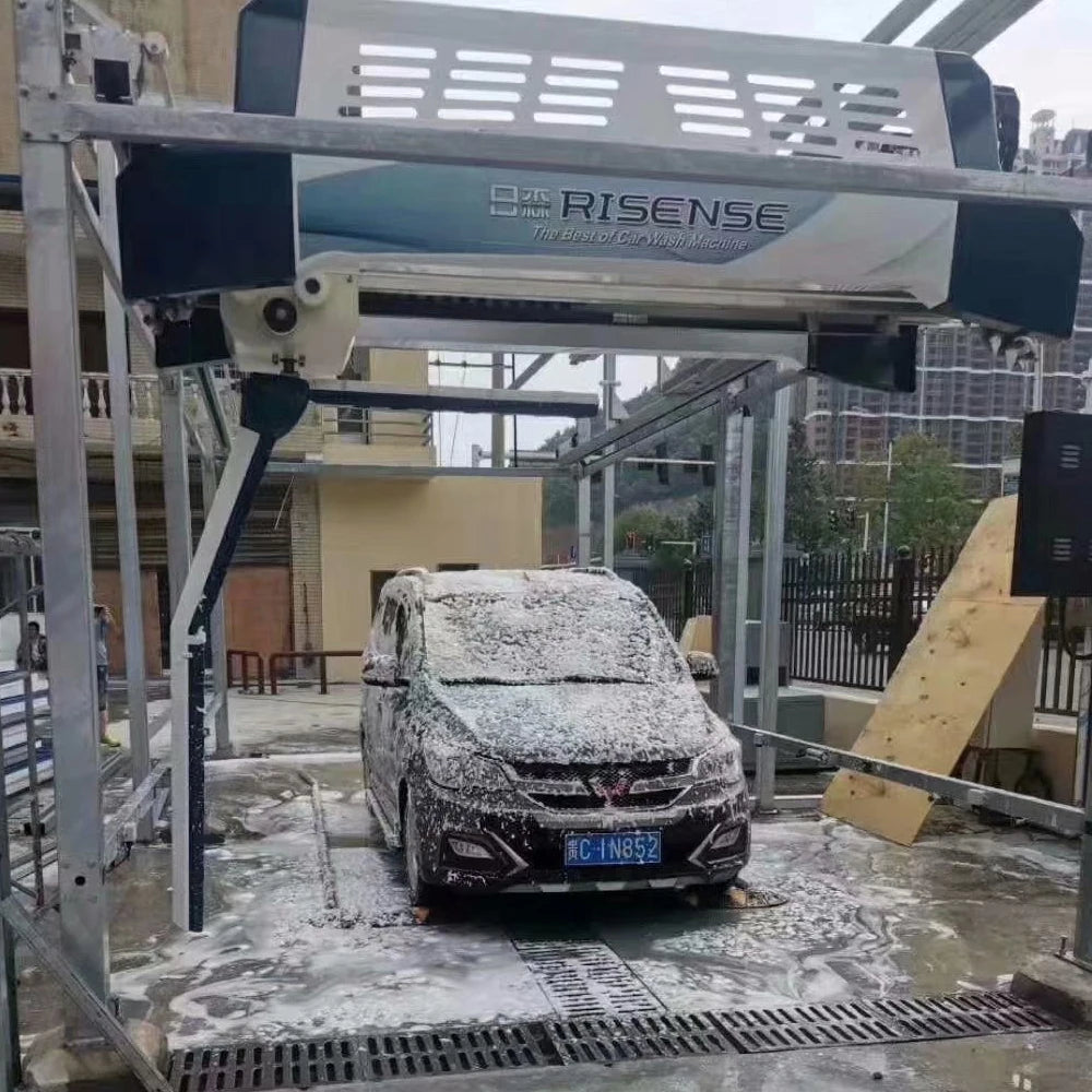 Risense HP-360 360 Electric Vehicle Car Wash Machine with >8MPa Pressure 5-Minute Full Service Automatic Lavage Care System