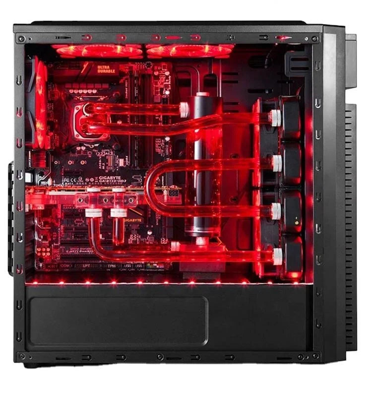 24 Inch Monitor Quite Core I9 Processor Ultimate Tower Computer Set Game Office Full Pc 16G SSD HDD GTX 1660 6G Gaming Desktop