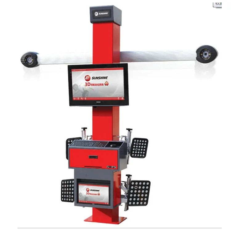 Sunshine Four Wheel Alignment S90MAX Supporting Germany Cars and Redesigned Cars Update Free 3D Wheel Aligner High Quality