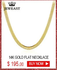 18k Gold Necklace New Weaving Wide Chain Unisex Women Men Girl Party Wedding Jewelry Trendy Hot Sale 2025 New Good Real 750 nice
