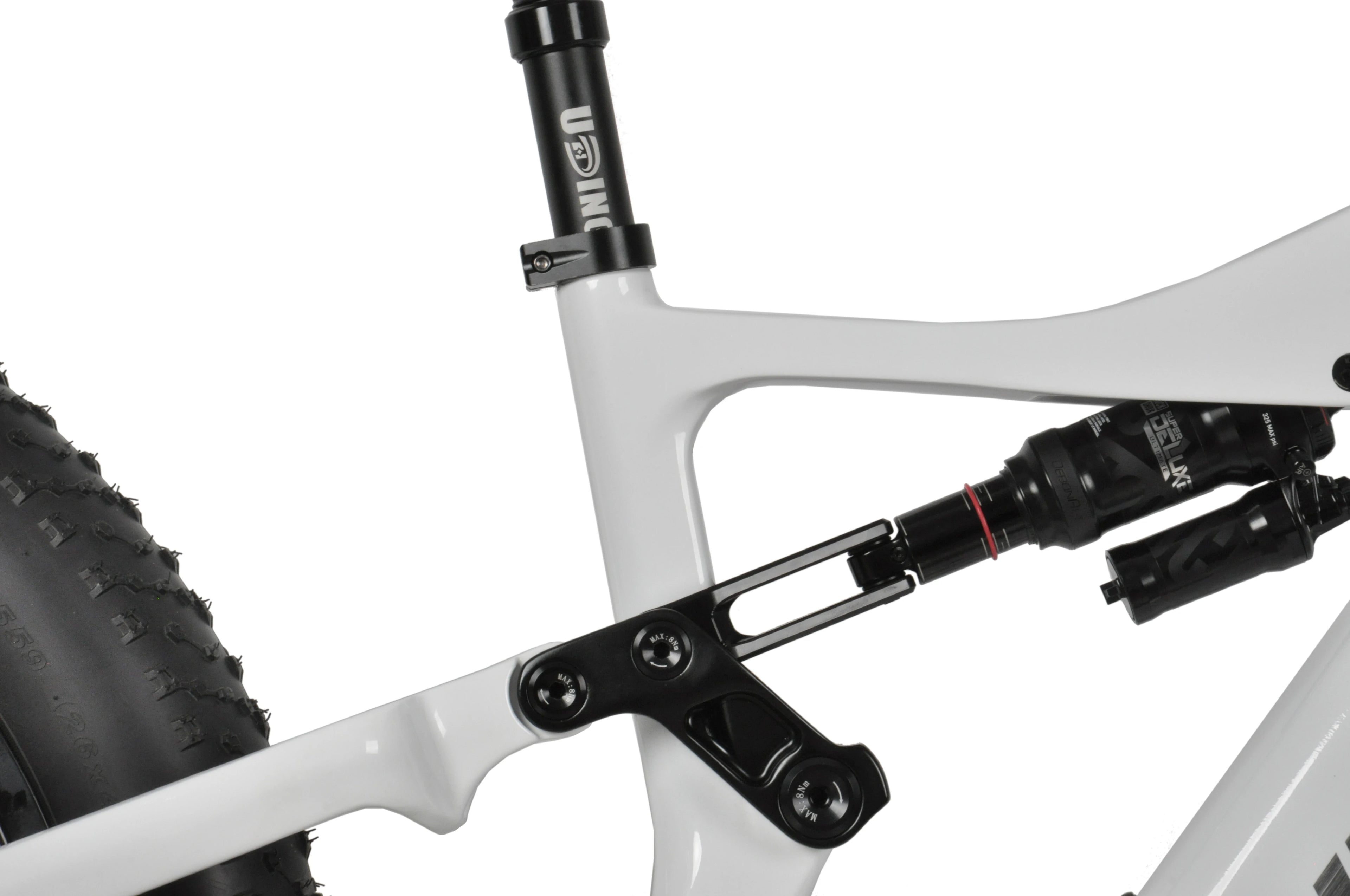 DENGFU  E-BIKE SNOW BIKE E56  Bafang Motor M620 Full Suspension Carbon Frame Bike