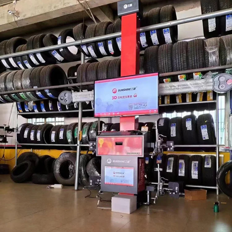 Sunshine Four Wheel Alignment S90MAX Supporting Germany Cars and Redesigned Cars Update Free 3D Wheel Aligner High Quality
