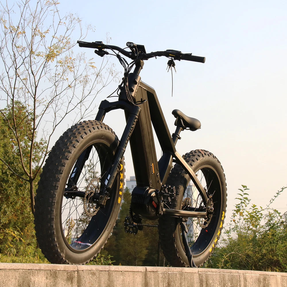 High Speed Fat Tire Wholesales Dual Battery Cycle 2024 E Bike 1000W  Fat Electric Bike 48V Adult Electric Bicycle