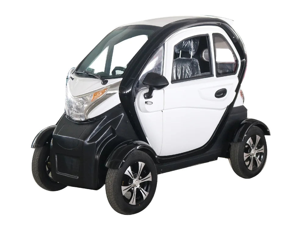 Uk Two-Seat Person Two Door Truck Transmission Tiny Electric Car