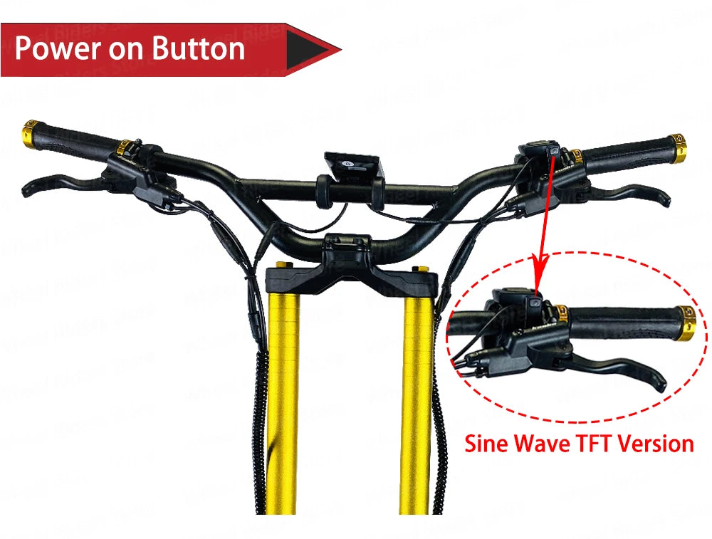 KB Wolf King GT Pro 2000W*2 Dual Motor 72V 35Ah Battery 11inch Run-proof Tires TFT Display Sine Wave Controller Electric Scooter