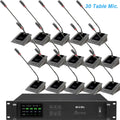 MiCWL 30 Desk Gooseneck Discussion Digital Wireless Conference Microphone Audio System 1 President 29 Delegate A10M Series
