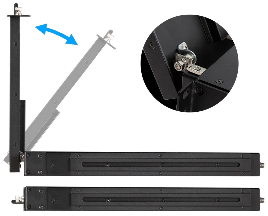 SEETEC SC173-9HD-56 17.3 Inch 1RU Pull Out Rack Mount Monitor Full HD1920x1080 for Broadcast Director Monitor