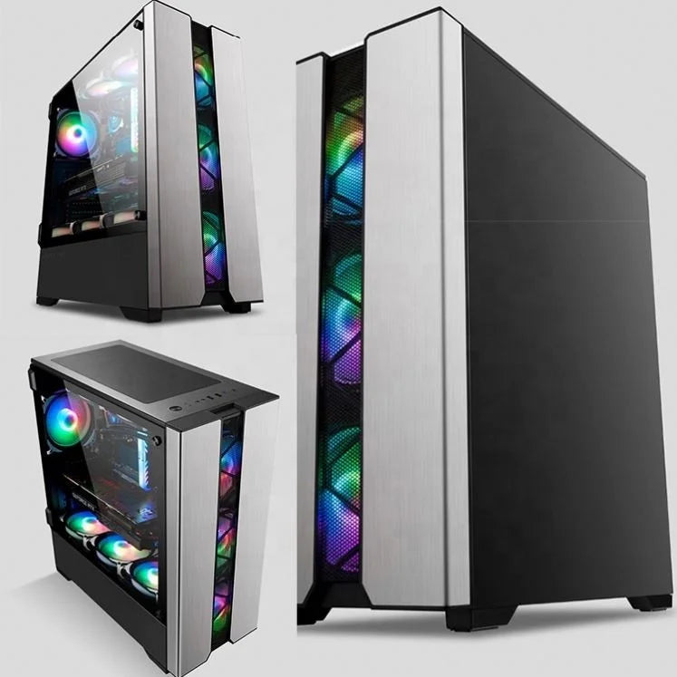 New Cheap Price Personal New Gaming Pc 22 Inch Core I7 I5 System Unit GTX 1060 6GB Win10 High Quality Office Desktop Computer